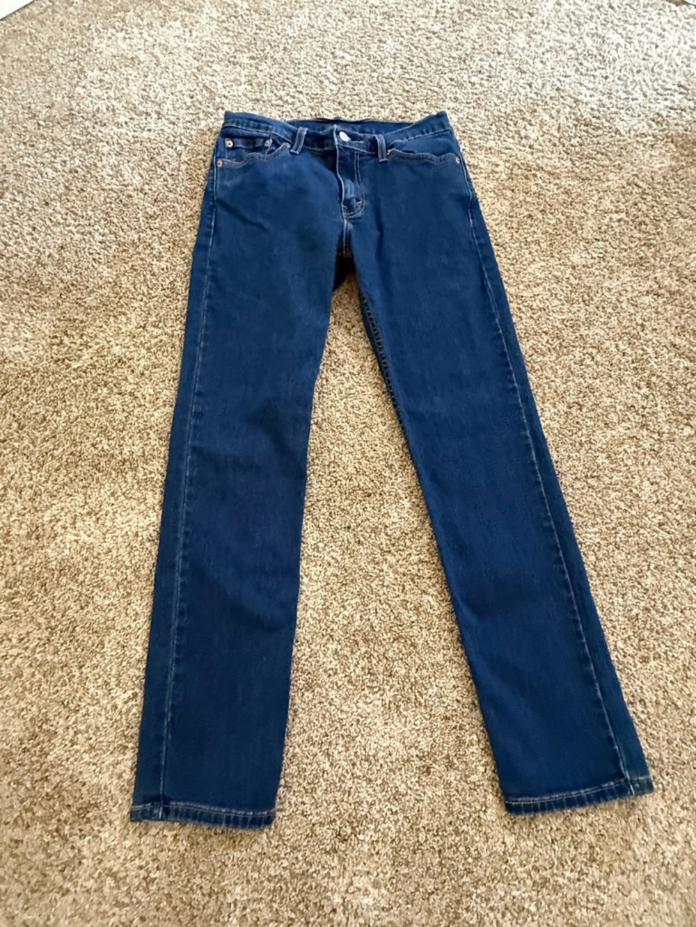 Levi’s 511 Slim Jeans Mens 30x30 Dark Wash Stretch Denim Classic